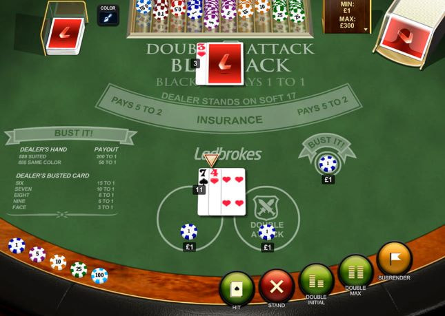 An image of a Casino Hold'em game at Casumo