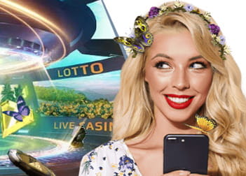 Promotional image of a welcome bonus at NetBet casino
